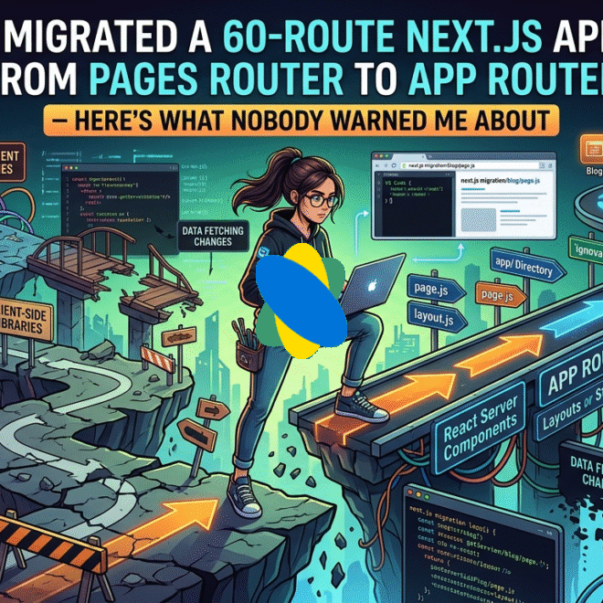 I Migrated a 60-Route Next.js App from Pages Router to App Router — Here’s What Nobody Warned Me About