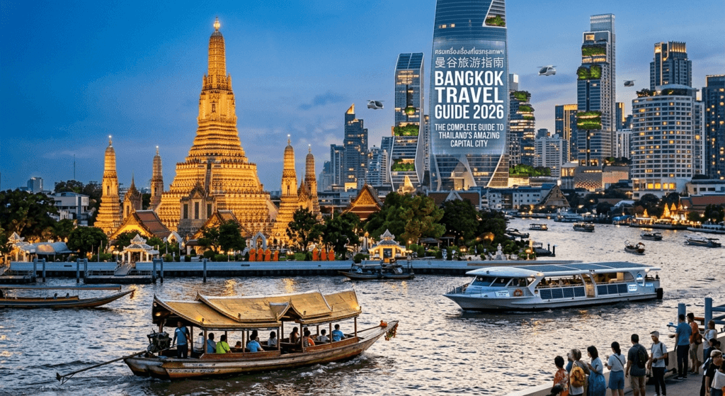 Bangkok travel guide 2026 - Grand Palace and Wat Phra Kaew temple complex
